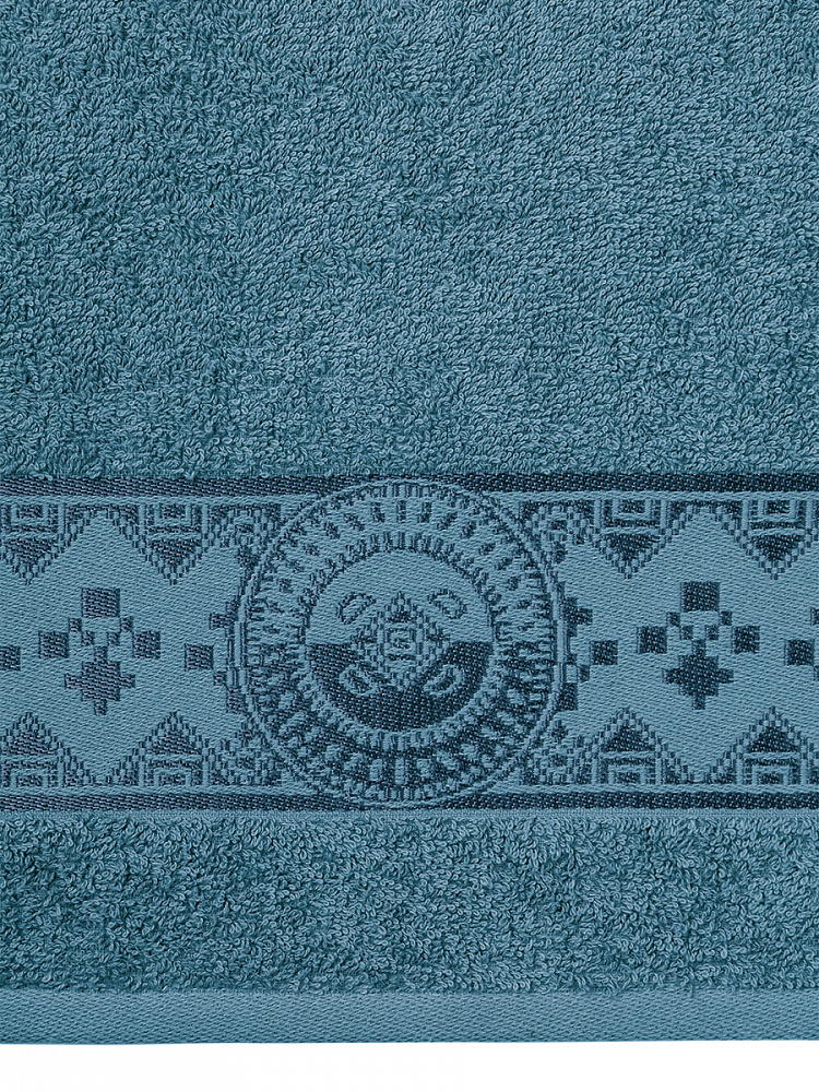 Полотенце банное 100x150 синий махровая ткань Полотенце банное 100x150 синий махровая ткань