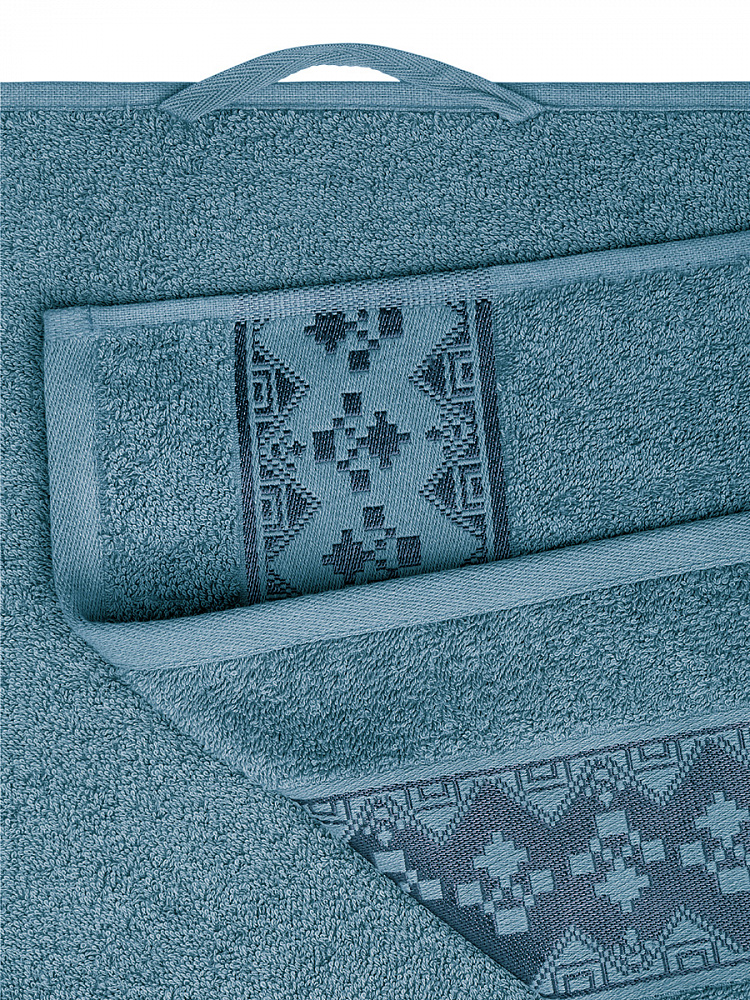 Полотенце банное 100x150 синий махровая ткань Полотенце банное 100x150 синий махровая ткань