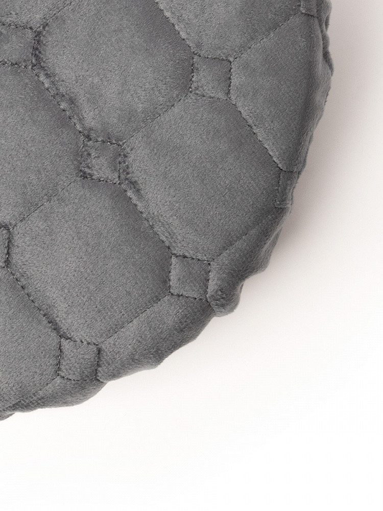 Чехол на табурет D33 графит вельвет Чехол на табурет D33 графит вельвет