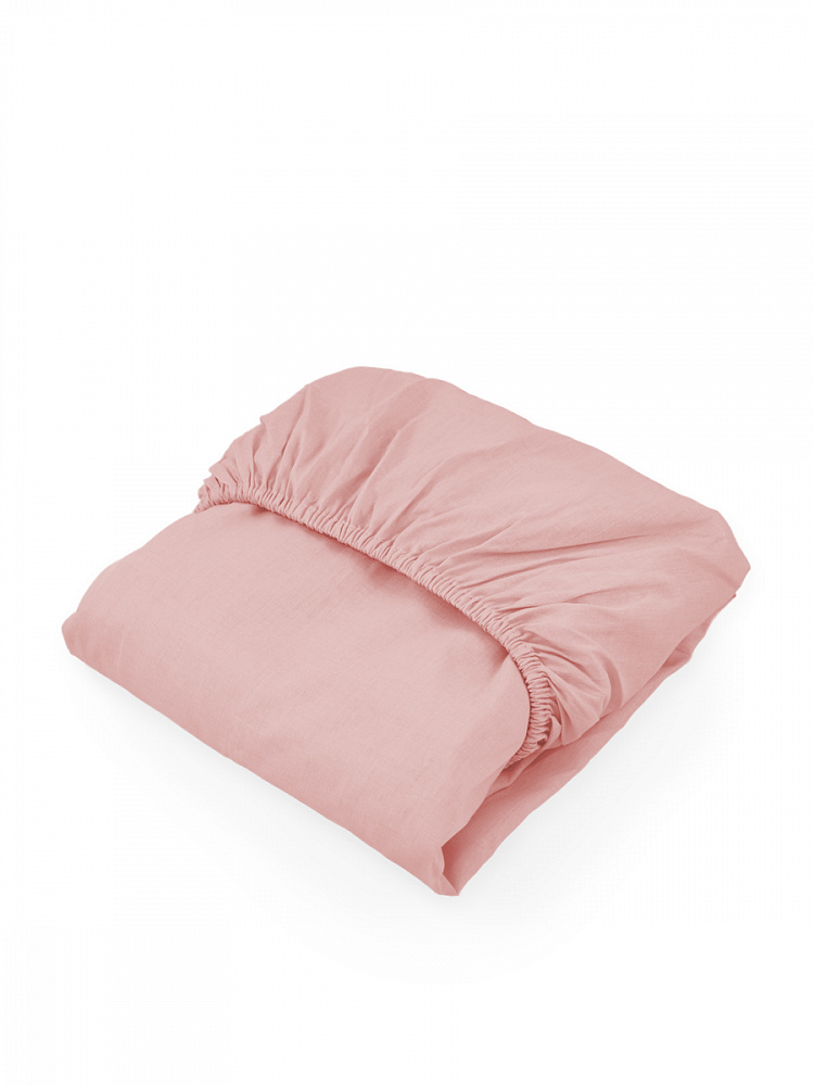 Проcтыня натяжная бязь 200x200+25 розовый бязь Проcтыня натяжная бязь 200x200+25 розовый бязь
