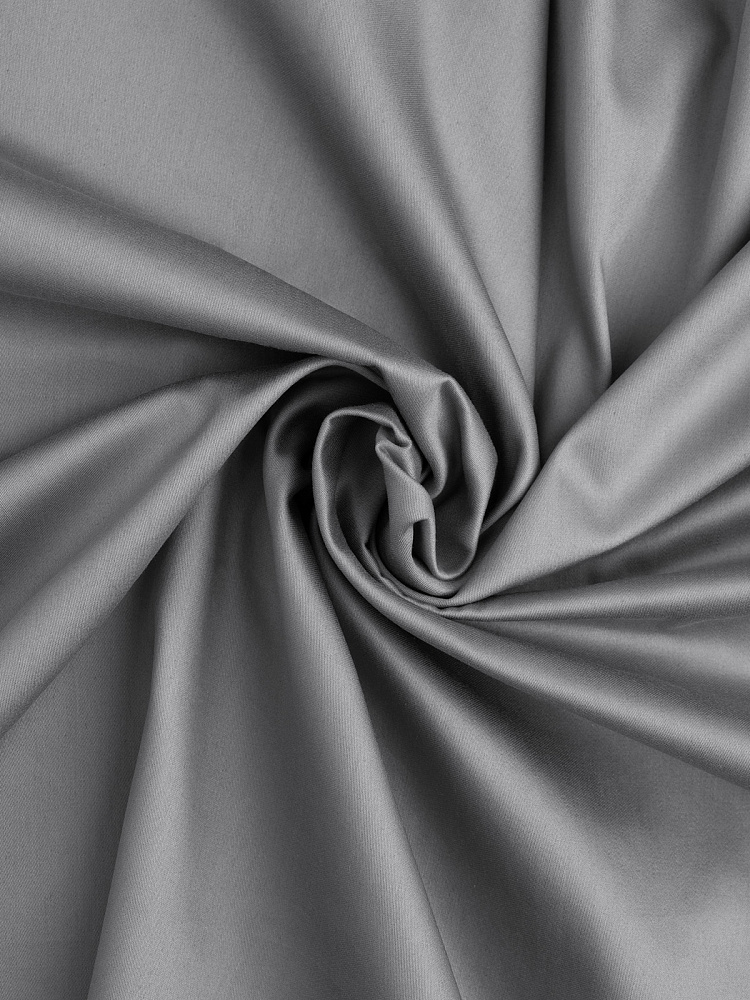Проcтыня сатин 210x240 серый сатин Проcтыня сатин 210x240 серый сатин