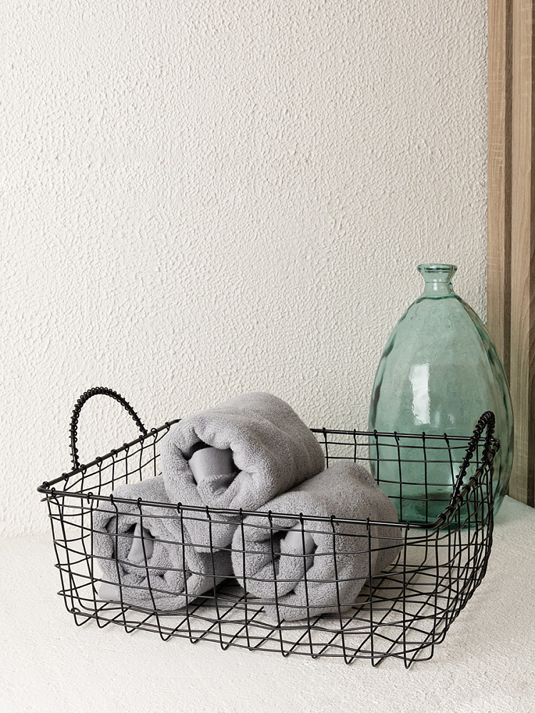 Корзина для хранения 35x30x15 черный сталь с порошковым покрытием Корзина для хранения 35x30x15 черный сталь с порошковым покрытием