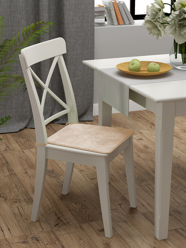 Подушка на стул 40x35x38 золотистый флис Подушка на стул 40x35x38 золотистый флис